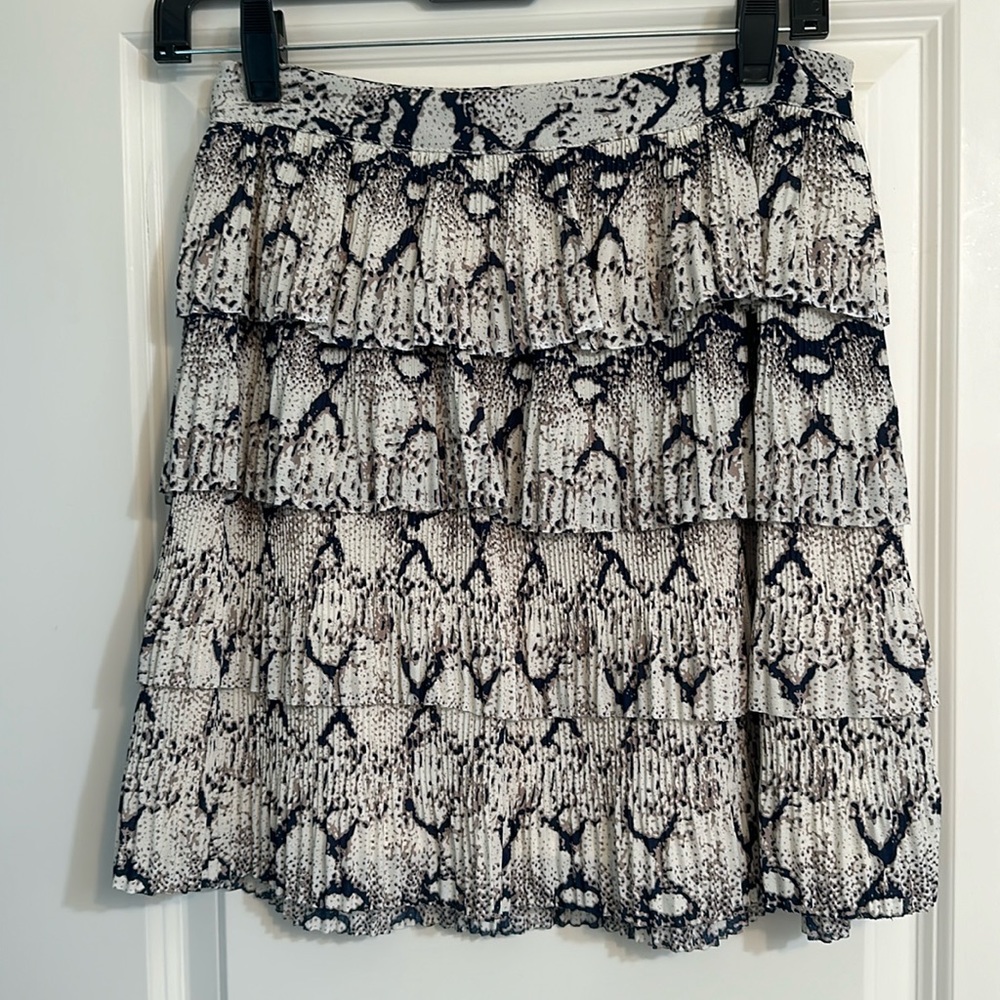 Endless Rose printed layered mini skirt. Size small.